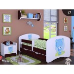 Otroška postelja Happy babies Moder medvedek 17